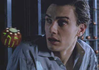 Harry sees a pumpkin bomb before it explodes