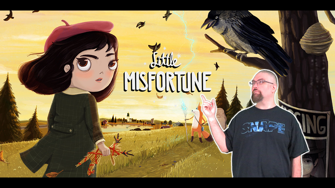 Little Misfortune is a funny little game with a sad ending.