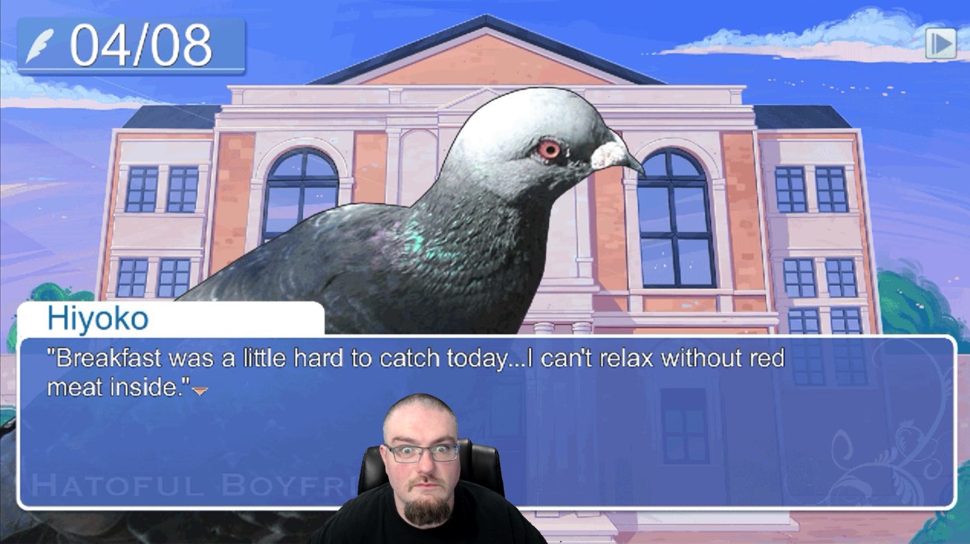 Hatoful Boyfriend is an odd bird dating simulator that is so much darker than anyone could have imagined