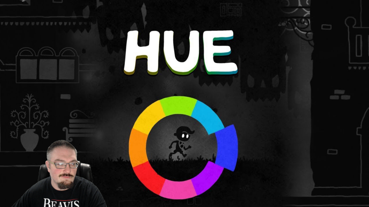 Hue is a beautiful game that starts in black and white and as you progress you add color to the world.