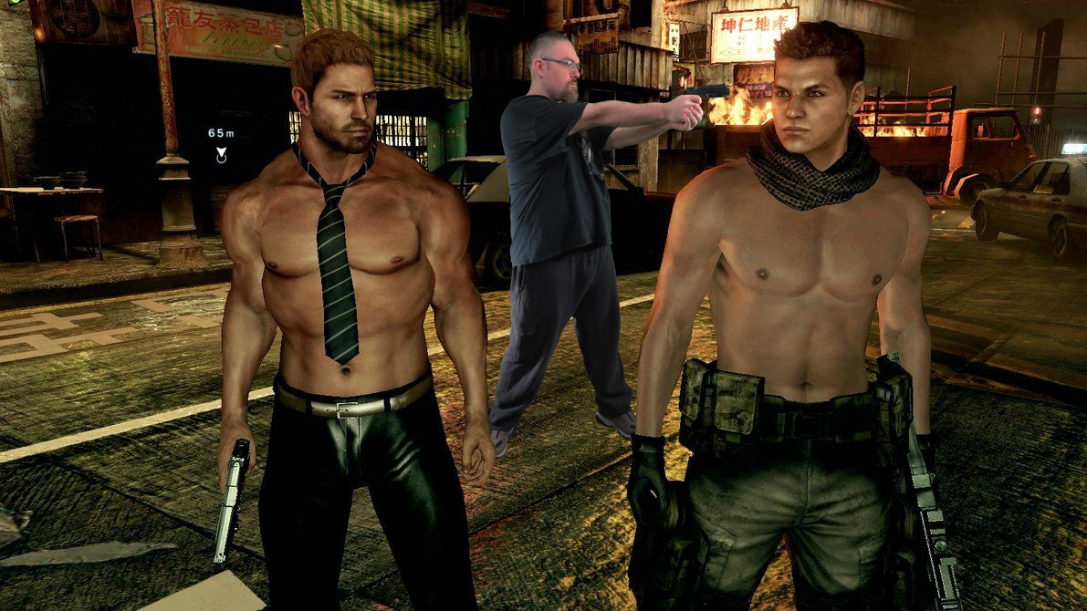 Chris, Piers, now is not the time to pose for the BSAA calendar.