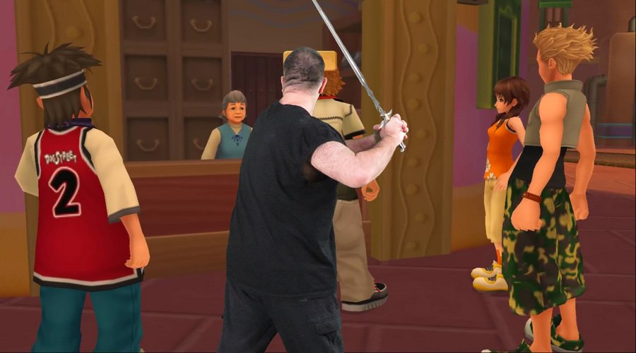 Don't worry, I will take this guy down!