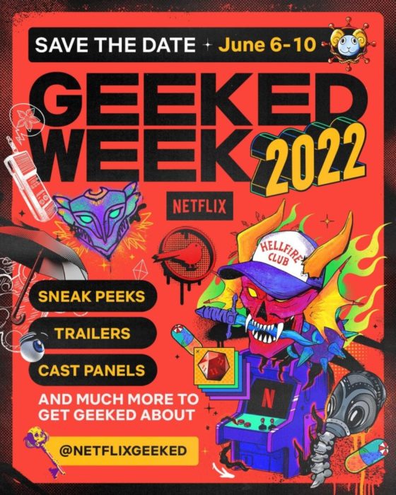 Netflix Geeked Week 2022 is to Summer Game Fest coming June 6-10