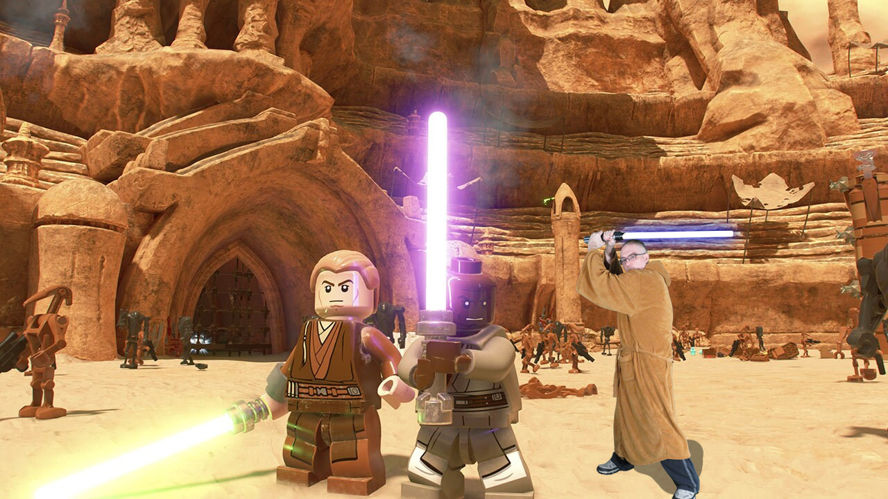 Let's blow this sand pit!