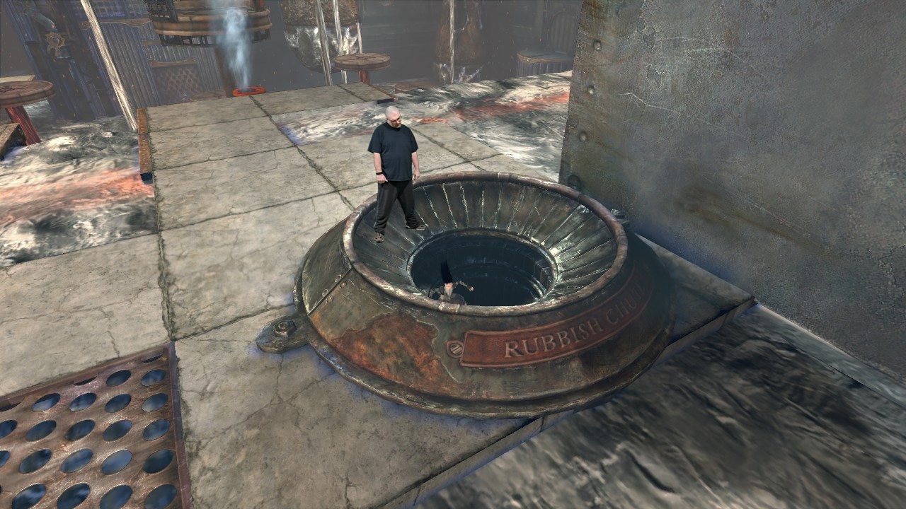 Hey, what's down there?
