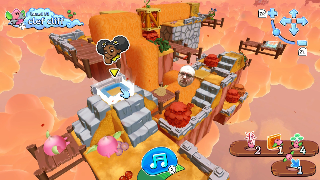 Tempopo floating puzzle islands and musical blobs gameplay screenshot
