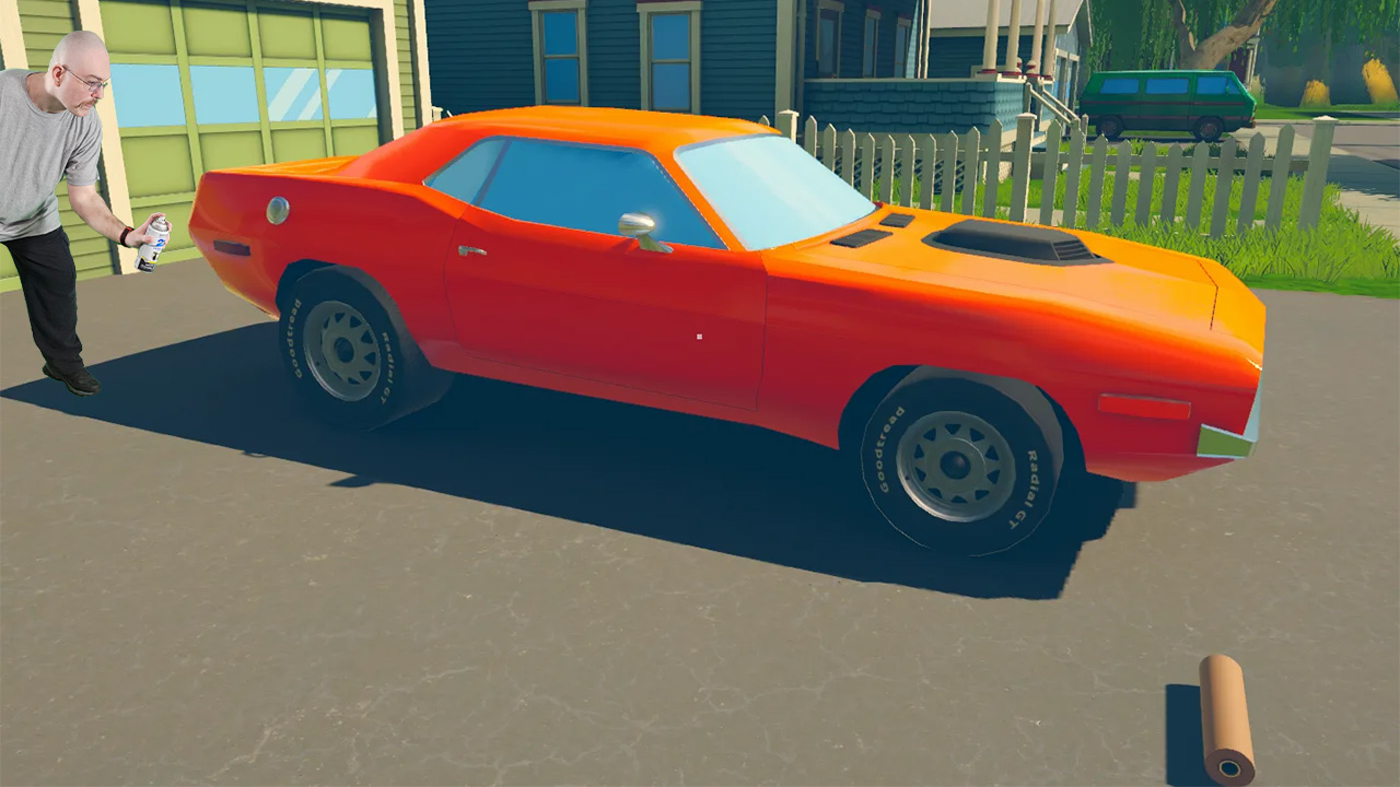 Orange makes the car go faster