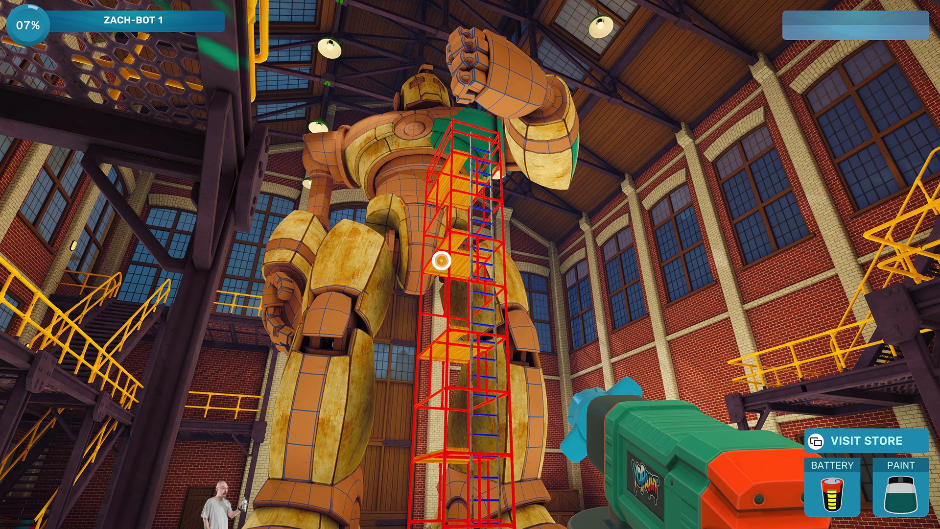 Now that is a big robot!