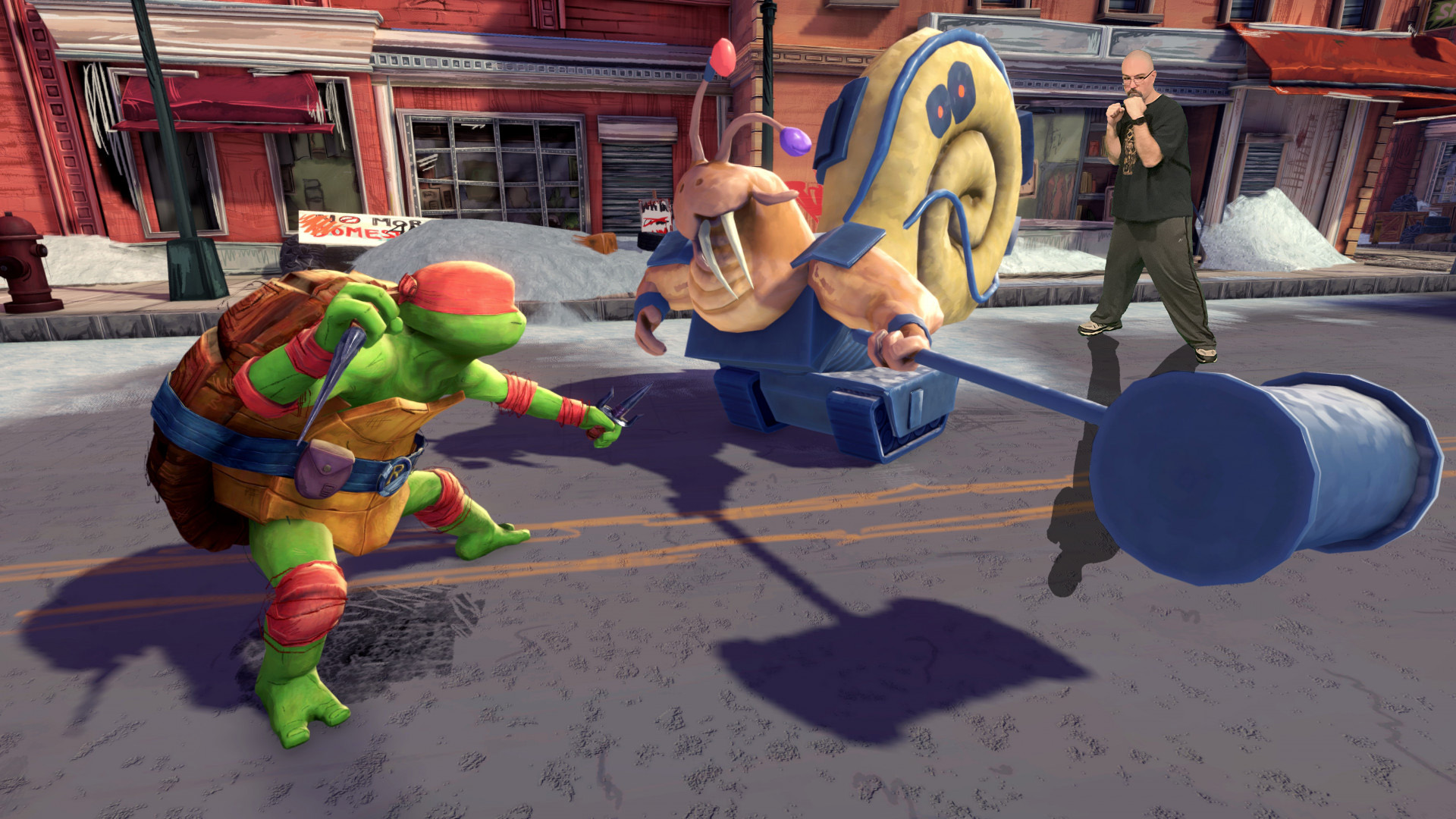 I'll kick it his shell