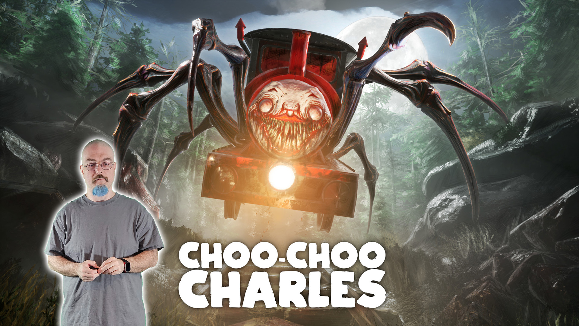 A terrifying spider-train hybrid, 