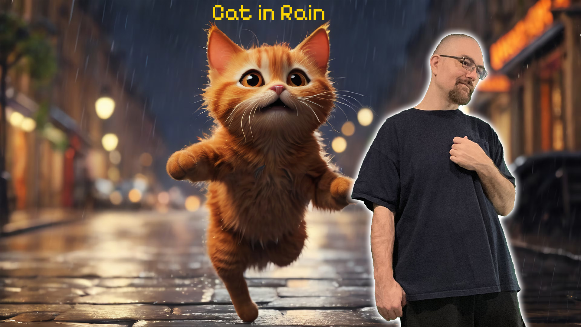 Cat in Rain is a fun platformer, but assist mode makes it very easy to complete fast